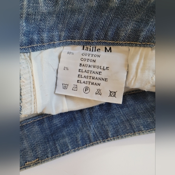 ❤️ ROSA & ROSE MINI SKIRT  LIGHT BLUE SIZE: M - Picture 8 of 12